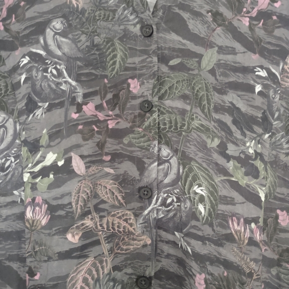 All Saints Fay Paradeep Tropical Print Dress - Picture 11 of 16